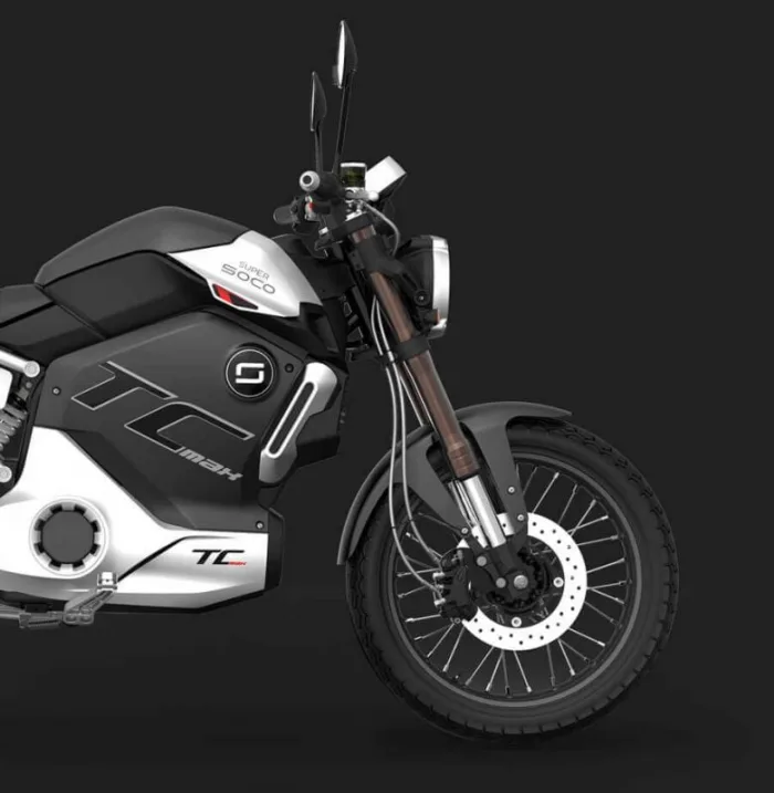 Электромотоцикл White Siberia Super Soco TC MAX — изображение 13