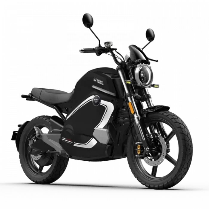 Электромотоцикл WHITE SIBERIA SUPER SOCO TC WANDERER PRO черный — изображение 3