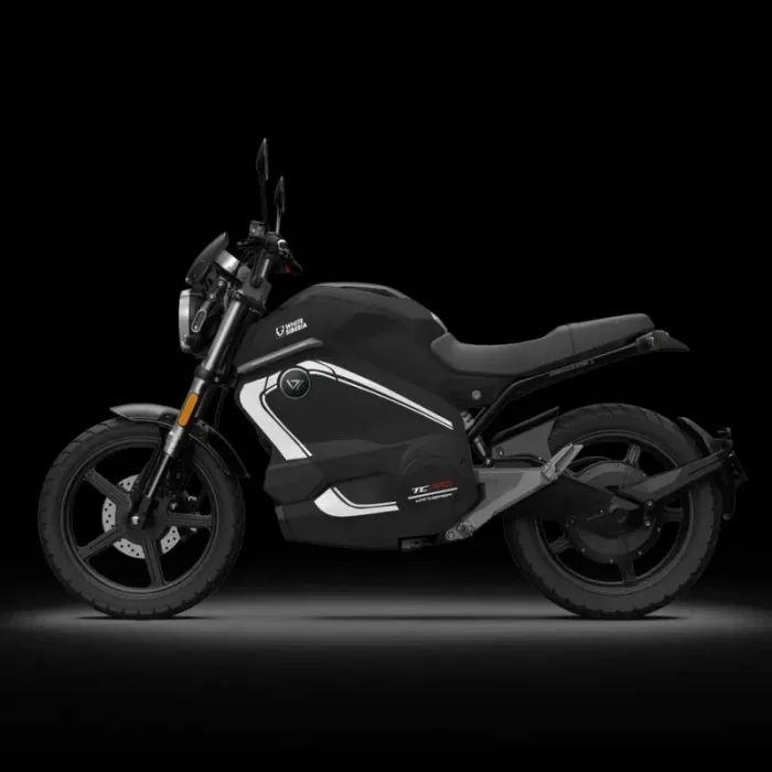 Электромотоцикл WHITE SIBERIA SUPER SOCO TC WANDERER PRO черный — изображение 4