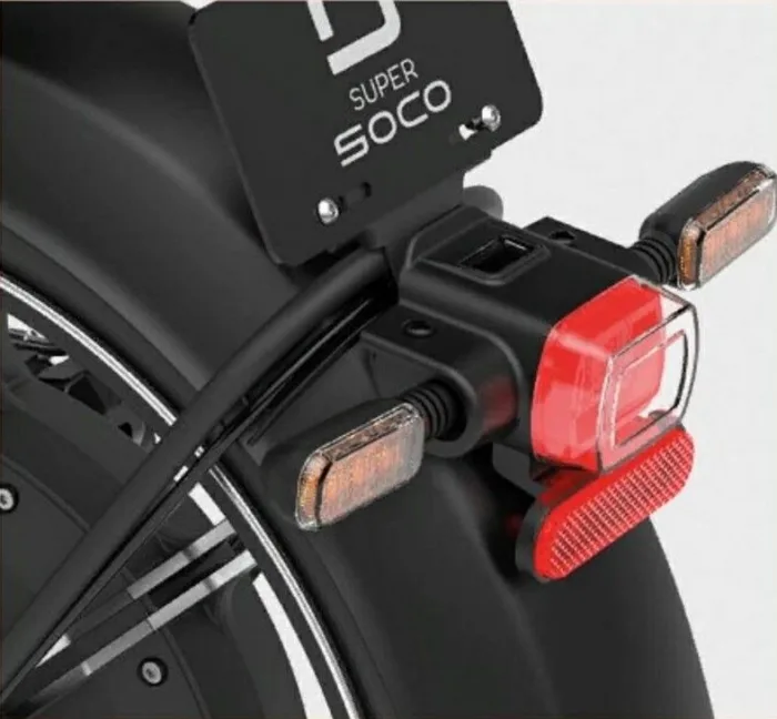 Электромотоцикл WHITE SIBERIA SUPER SOCO TSX — изображение 12