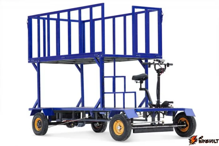 elektroplatforma-rutrike-palisad-yarus-0 Грузовая электрическая тележка RuTrike Палисад Ярус — изображение 1