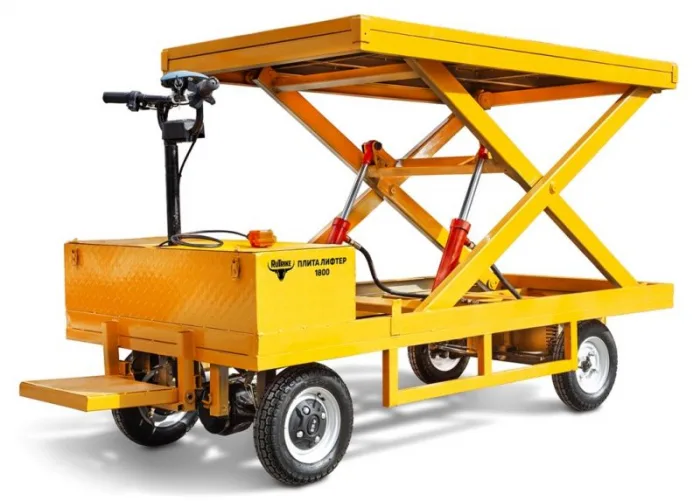 Грузовая электрическая тележка RuTrike ПЛИТА ЛИФТЕР 1800 — изображение 2