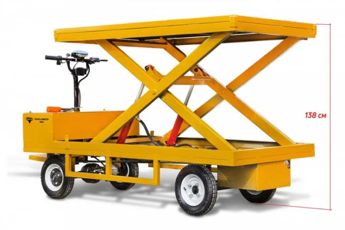 Грузовая электрическая тележка RuTrike ПЛИТА ЛИФТЕР 1800 — изображение 3