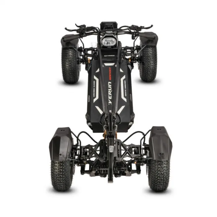 Электросамокат WHITE SIBERIA TEVERUN BANDIT 4x4 7200W — изображение 16