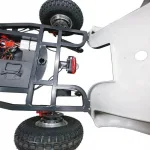 Электротрицикл Zappy Dual PRO со спинкой и двумя моторами — изображение 2