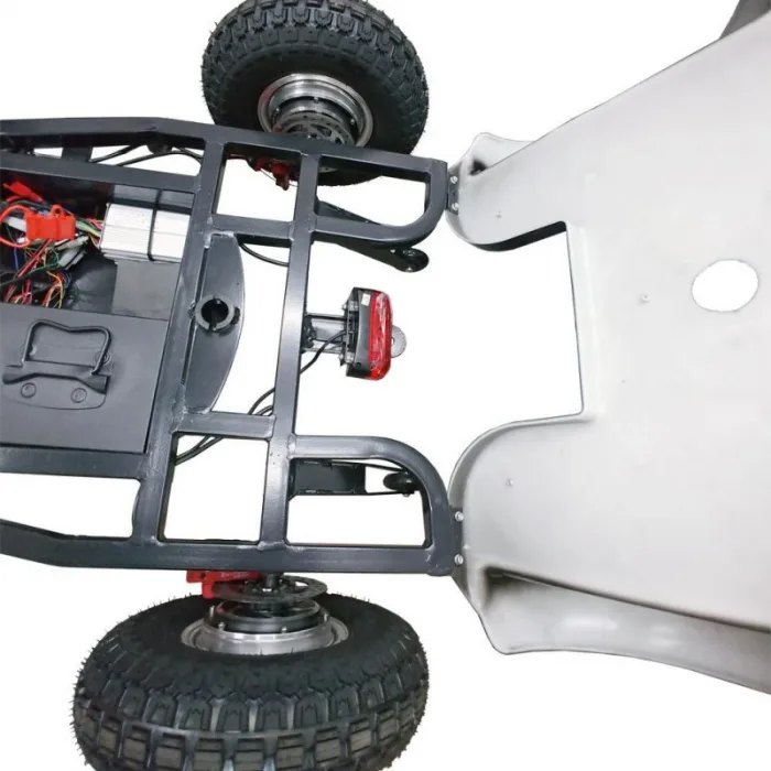 Электротрицикл Zappy Dual PRO со спинкой и двумя моторами — изображение 2