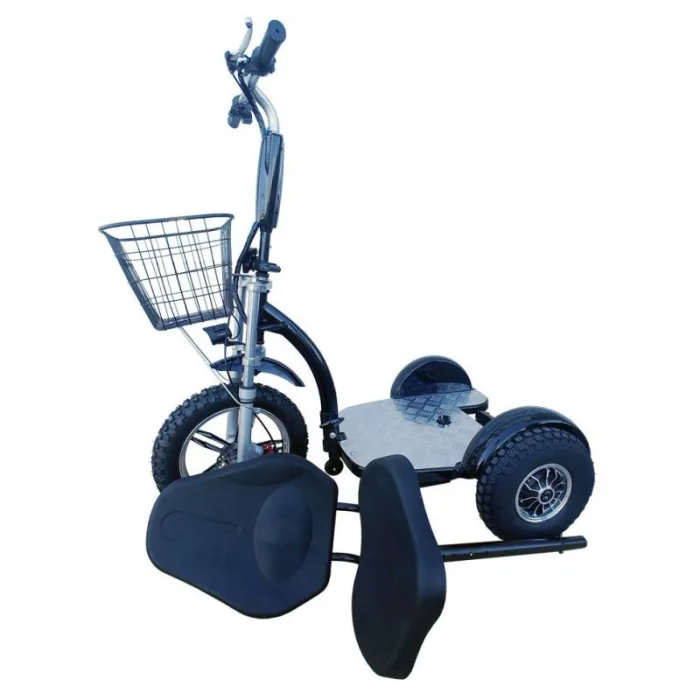 Электротрицикл Zappy Dual PRO со спинкой и двумя моторами — изображение 5