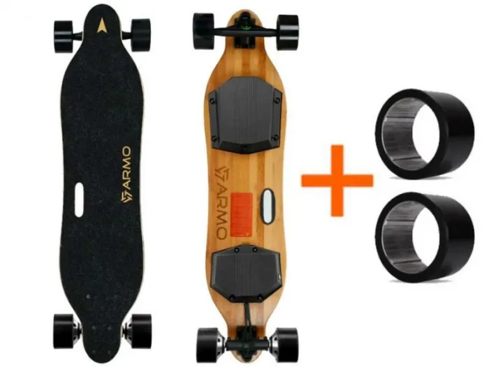 Электроскейт Armo Board Gen 2 (PRO LG 6.4Ah/25km +2PU) Дерево — изображение 3