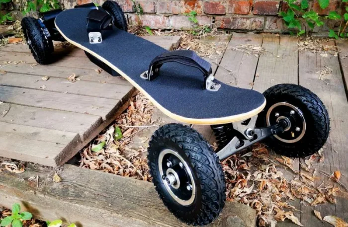 Электроскейт Trophy Sport NK-4 (2x1650W) Черный — изображение 5