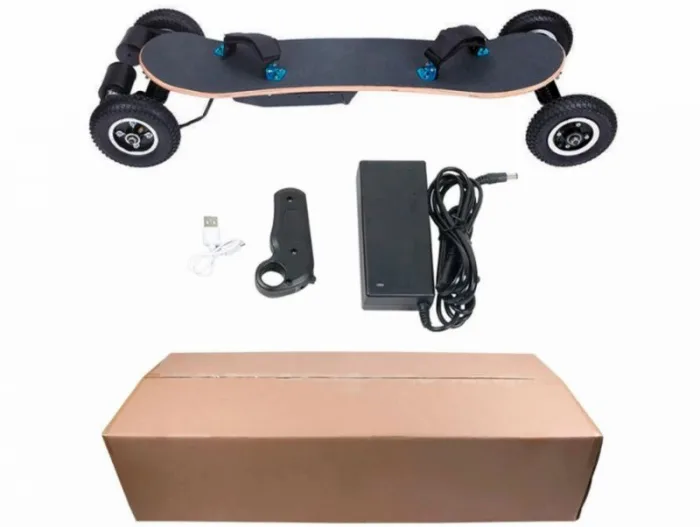 Электроскейт Trophy Sport NK-4 (2x1650W) Черный — изображение 8