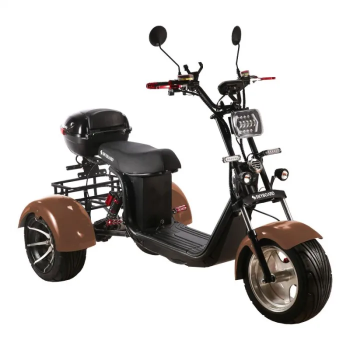 Электроскутер трехколесный CityCoco SkyBoard Trike BR60-3000 PRO — изображение 5