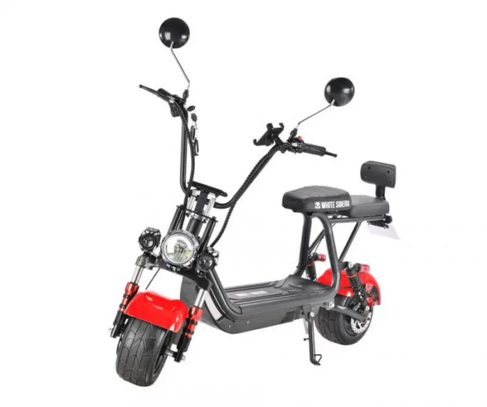 Электроскутер WHITE SIBERIA MINI R 1200W — изображение 2