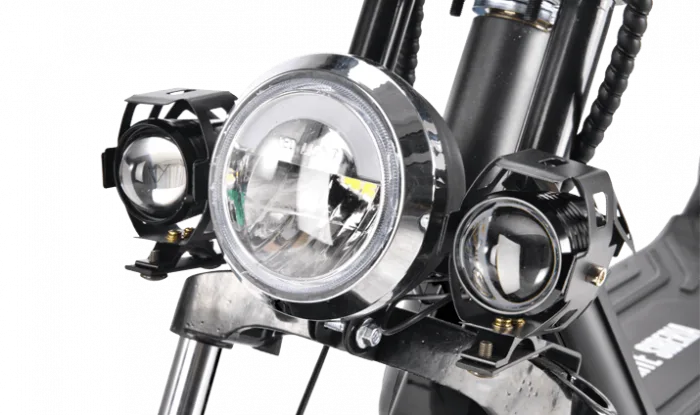 Электроскутер WHITE SIBERIA MINI R 1200W — изображение 6