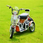 Электротрицикл электроскутер двухместный E-toro Retro XZ 600W 48V 20Ah — изображение 4