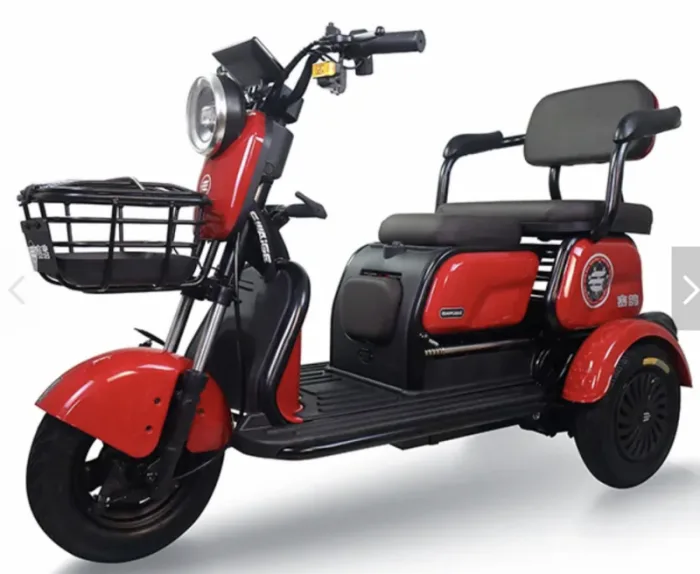 Электроскутер E-TRIKE MINYON 2+1 NEW 2024 с АКБ Li-ion 48V 20Ah — изображение 3