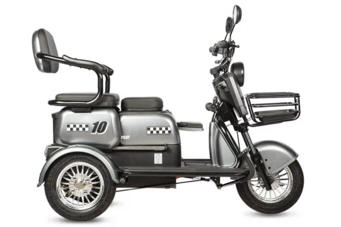 Электроскутер E-TRIKE MINYON 2+1 NEW 2024 с АКБ Li-ion 48V 20Ah — изображение 9