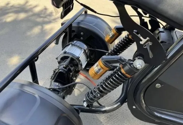 Электроскутер Gbike Pro Trike X1 Черный — изображение 4