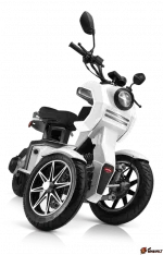 Электроскутер Doohan iTank EV3 Pro 2000W White 2 Аккумулятора 60V26Ah+Кофры+Чехол+Перчатки