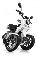 Электроскутер Doohan iTank EV3 Pro 2000W White 2 Аккумулятора 60V26Ah+Кофры+Чехол+Перчатки — изображение 2