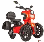 Электроскутер Doohan iTank EV3 Pro 1500W Red 2 Аккумулятора 60V26Ah+Кофры+Чехол+Перчатки