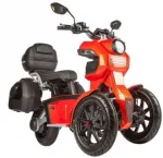 Электроскутер Doohan iTank EV3 Pro 1500W Red 2 Аккумулятора 60V26Ah+Кофры+Чехол+Перчатки — изображение 2