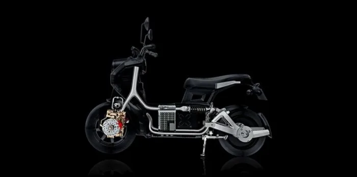 Электроскутер Doohan iTank EV3 Pro 1500W Red 2 Аккумулятора 60V26Ah+Кофры+Чехол+Перчатки — изображение 6