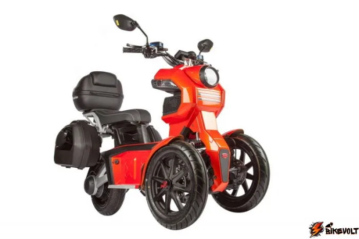 elektroskuter-itank-doohan-ev3-pro-2000w-red-0 Электроскутер ITank Doohan EV3 Pro 2000W Red 2 Аккумулятора 60V26Ah+Кофры+Чехол+Перчатки — изображение 1