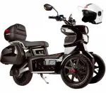 Электроскутер Doohan iTank EV3 Pro 3000w Black 2 Аккумулятора 60V26Ah+Кофры+Чехол+Перчатки — изображение 2