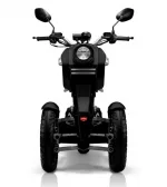 Электроскутер Doohan iTank EV3 Pro 3000w Black 2 Аккумулятора 60V26Ah+Кофры+Чехол+Перчатки — изображение 4