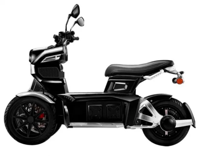 Электроскутер Doohan iTank EV3 Pro 3000w Black 2 Аккумулятора 60V26Ah+Кофры+Чехол+Перчатки — изображение 5