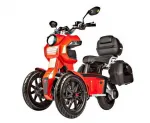 Электроскутер Doohan iTank EV3 Pro 3000W Red 2 Аккумулятора 60V26Ah+Кофры+Чехол+Перчатки — изображение 2