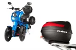 Электроскутер Doohan ITank EV3 Pro Blue 2000W 2 Аккумулятора 60V26Ah+Кофры+Чехол+Перчатки — изображение 11