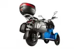 Электроскутер Doohan ITank EV3 Pro Blue 2000W 2 Аккумулятора 60V26Ah+Кофры+Чехол+Перчатки — изображение 5