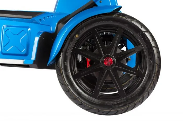 Электроскутер Doohan ITank EV3 Pro Blue 2000W 2 Аккумулятора 60V26Ah+Кофры+Чехол+Перчатки — изображение 9