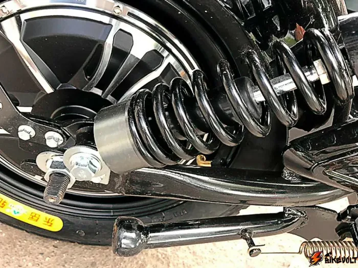 Электроскутер MD 500 чёрный цвет — изображение 4