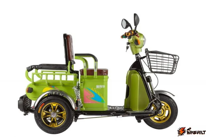elektroskuter-trike-500w-elektrotritsikl-greengo-v3-500w-0 Электроскутер Trike 500W - электротрицикл Greengo V3 500W — изображение 1