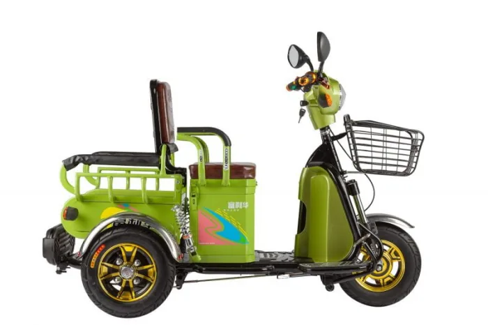 Электроскутер Trike 500W - электротрицикл Greengo V3 500W — изображение 2