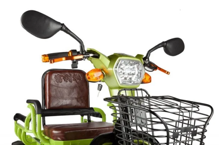 Электроскутер Trike 500W - электротрицикл Greengo V3 500W — изображение 3