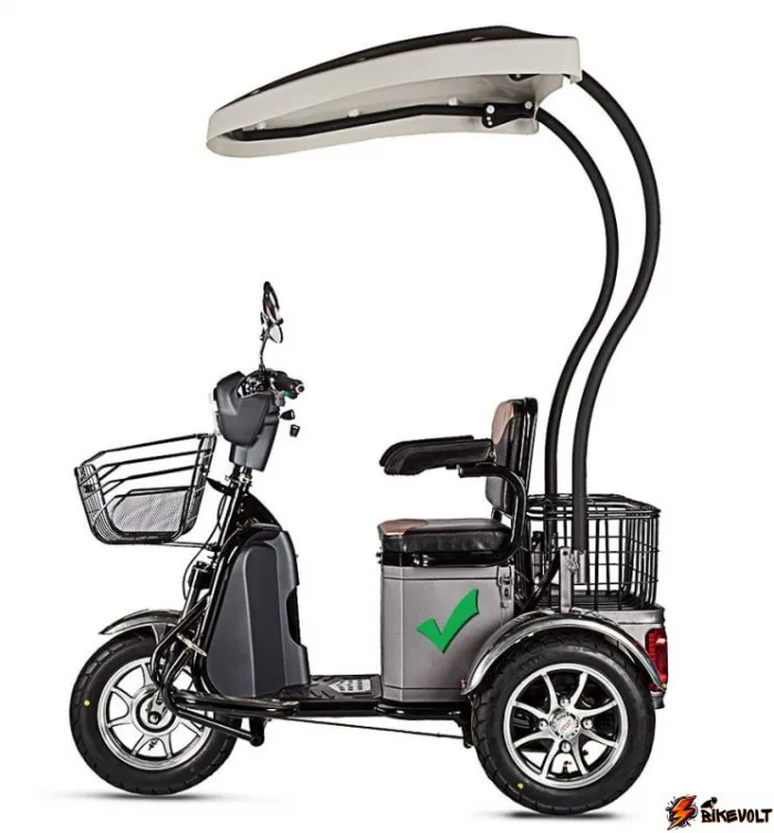 elektroskuter-trike-v5-kupit-0 Электроскутер Trike Greengo V5 500W Lux — изображение 1