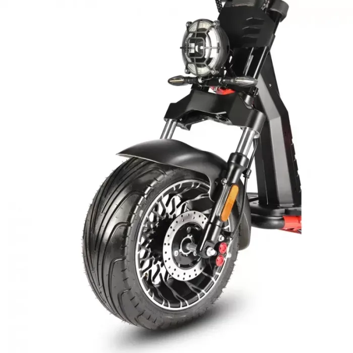 Электроскутер WHITE SIBERIA PRO BLACK EDITION 5000W — изображение 11