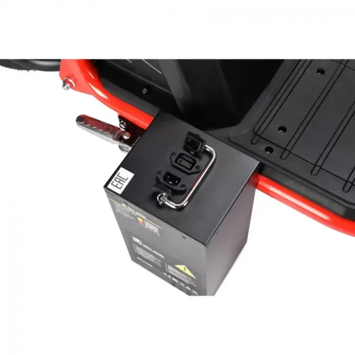 Электроскутер WHITE SIBERIA PRO BLACK EDITION 5000W — изображение 18