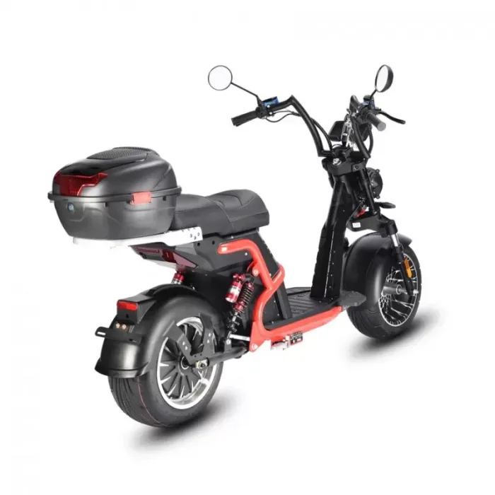 Электроскутер WHITE SIBERIA PRO BLACK EDITION 5000W — изображение 6