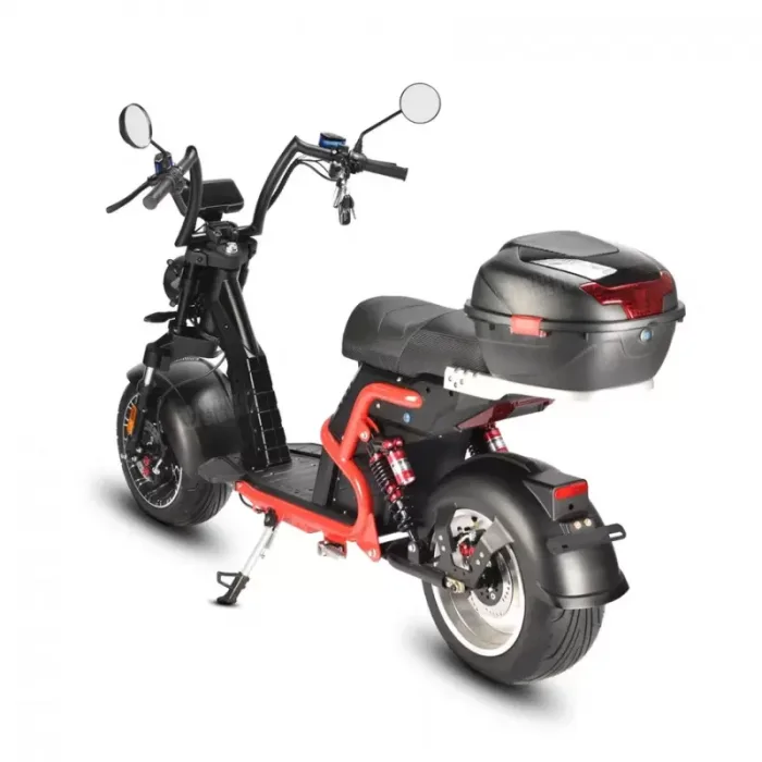 Электроскутер WHITE SIBERIA PRO BLACK EDITION 5000W — изображение 7