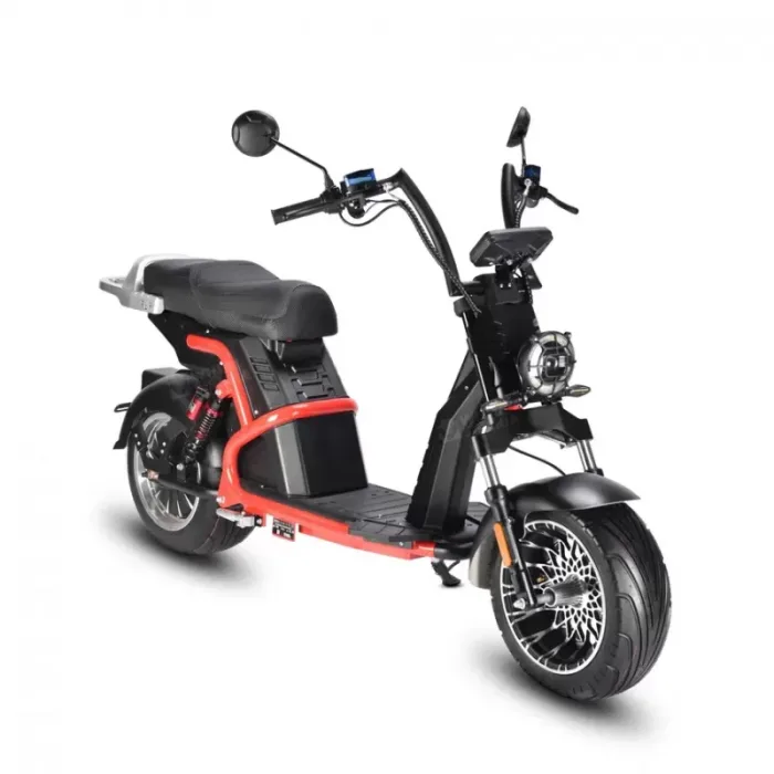 Электроскутер WHITE SIBERIA PRO BLACK EDITION 5000W — изображение 8