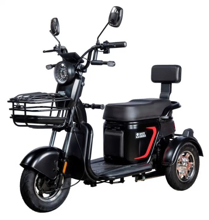 Электроскутер (электротрицикл) WHITE SIBERIA SIBTRIKE L 2000W — изображение 2