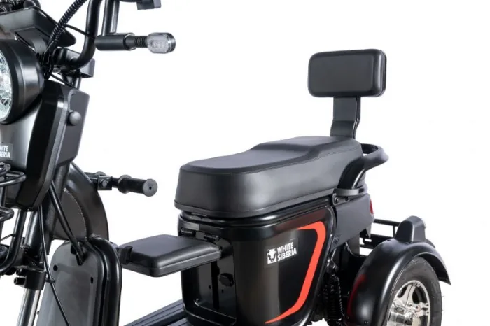 Электроскутер (электротрицикл) WHITE SIBERIA SIBTRIKE L 2000W — изображение 16