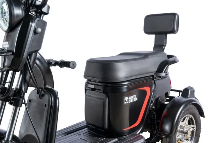 Электроскутер (электротрицикл) WHITE SIBERIA SIBTRIKE L 2000W — изображение 17