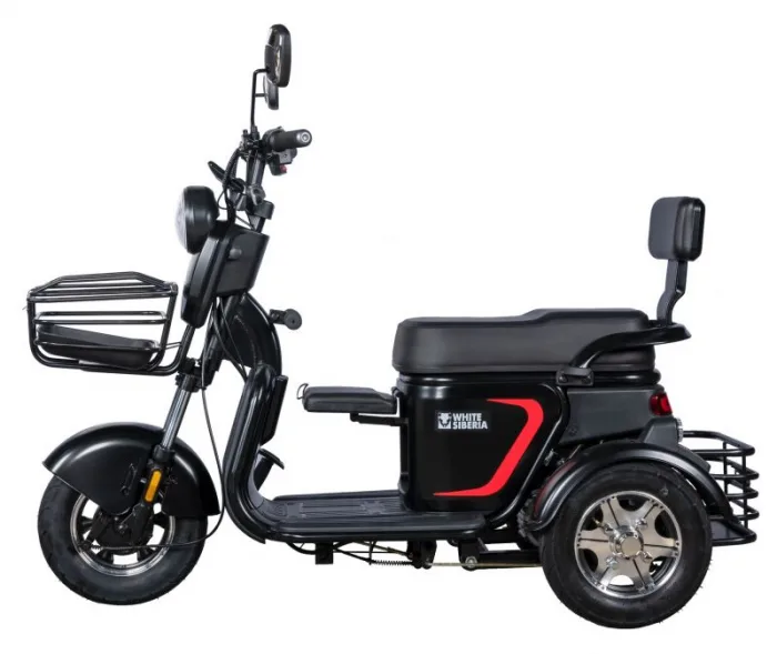 Электроскутер (электротрицикл) WHITE SIBERIA SIBTRIKE L 2000W — изображение 5