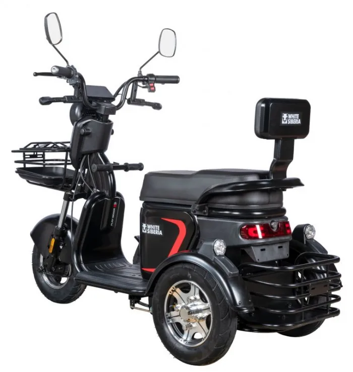 Электроскутер (электротрицикл) WHITE SIBERIA SIBTRIKE L 2000W — изображение 7