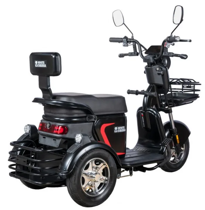 Электроскутер (электротрицикл) WHITE SIBERIA SIBTRIKE L 2000W — изображение 8